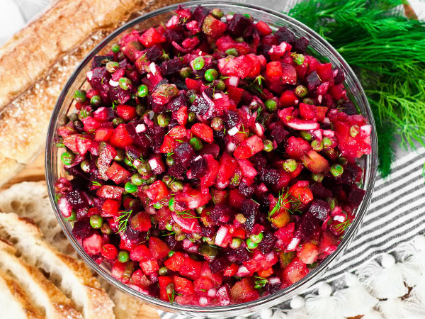 Recipe: Russian Winter Salad “Vinigret” (Винегрет) | Greensboro Farmers ...