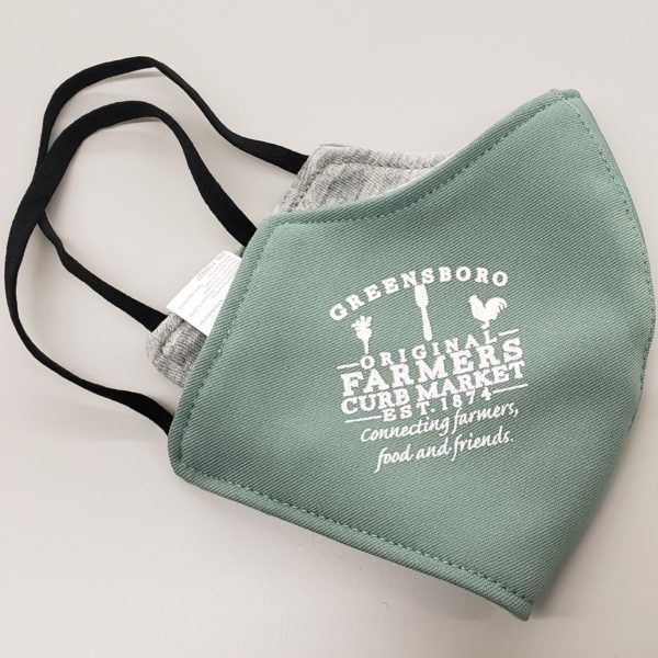 Comfort Fit 2-ply Market Logo Face Mask